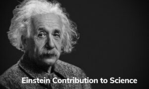 Einstein Contribution to Science
