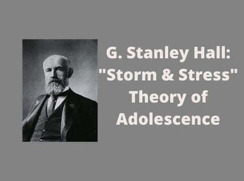 Stanley Hall “Storm and Stress ” Theory- B.Ed Notes