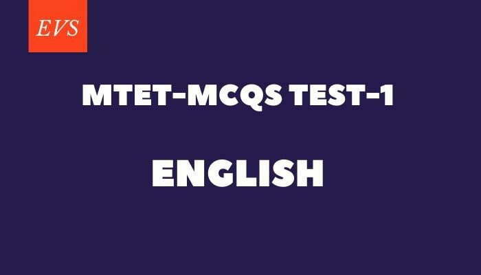 MTET-English MCQs